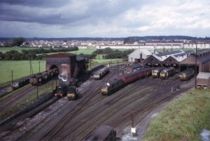 "A last breath of steam - Severn Tunnel Junction Shed 1965" - Alan Jarvis
