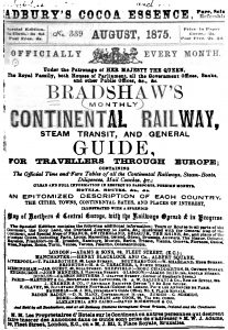 Bradshaw_s Continental Railway, Steam Transit and general guide for travellers though Europe.